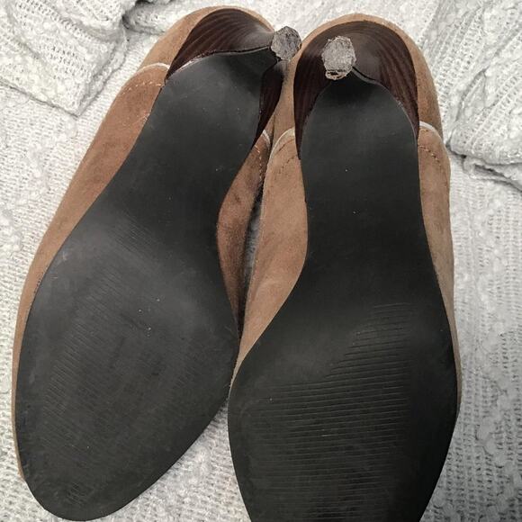 Loulou de la Falaise Peep Toe Booties - Size 7M - Picture 4 of 8